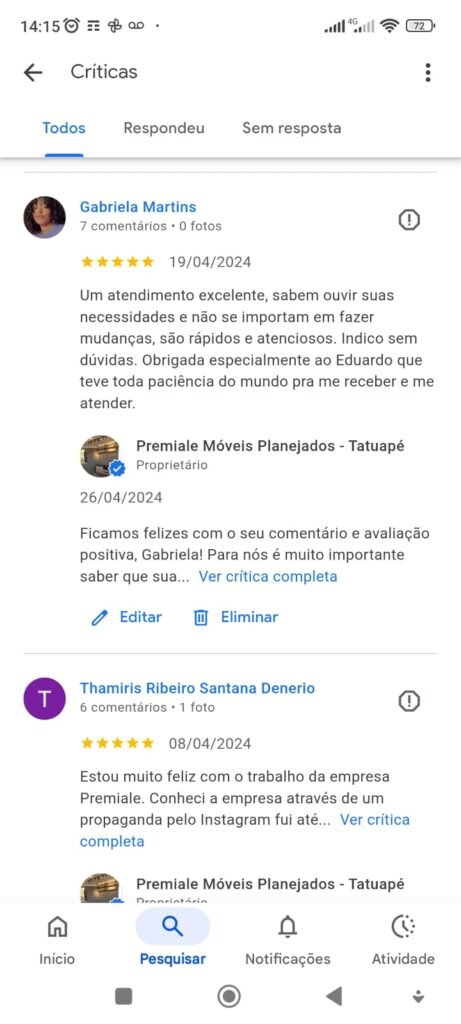 depoimento Premale moveis planejados google mooca e região